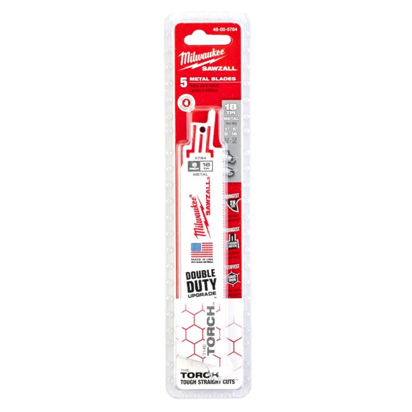Milwaukee 150x18T pilový plátek do ocasky TORCH 5 ks 48475784