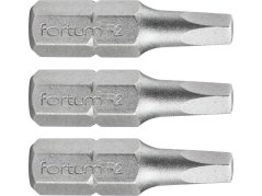 FORTUM 4741602 hrot čtverec sada 3ks, SQ 2x25mm, S2