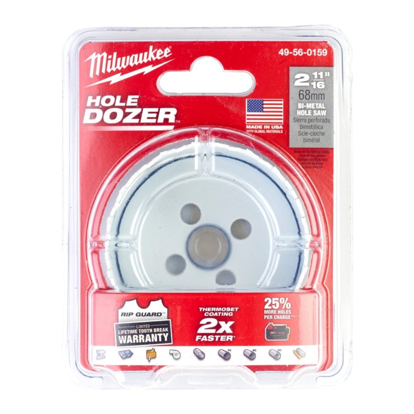 Milwaukee 68 mm kruhová pilka Bi-metal 49560159