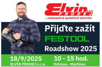 FESTOOL ROAD SHOW 18.9.2025 v ELVINU