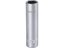 FORTUM 4701522 hlavice nástrčná prodloužena 1/4", 9mm, L 50mm