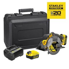 Stanley SFMCS500M2K aku kotoučová pila Fatmax 165mm 2x4.0Ah V20