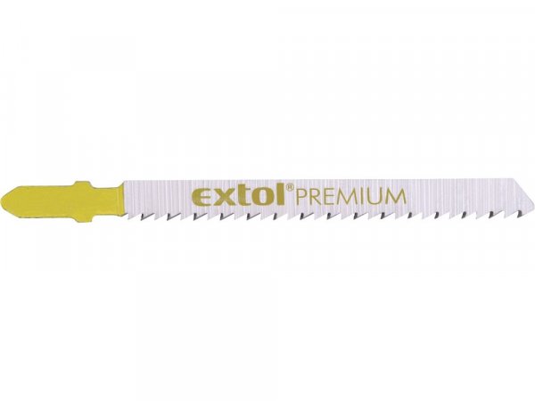 EXTOL PREMIUM 8805001 plátky do přímočaré pily 5ks, 75x2,5mm, HCS