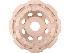 EXTOL INDUSTRIAL 8703121 kotouč diamantový brusný dvouřadý, O 115x22,2mm