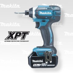 Makita DTD152RTJ aku rázový utahovák 1/4"Li -ion 18V/5,0Ah, systainer