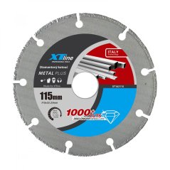 XTline XT163125 Kotouč univerzální na ocel 125x1,2x22,2mm