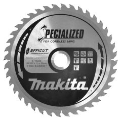 Makita E-12223 165x1.5x20mm 40Z kotouč pilový kompozitní dřevo Efficut = old E-12158