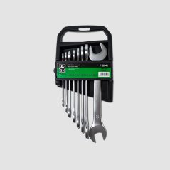 GK TOOLS P16041 sada plochých klíčů 6-22 mm 8 dílů matný chrom