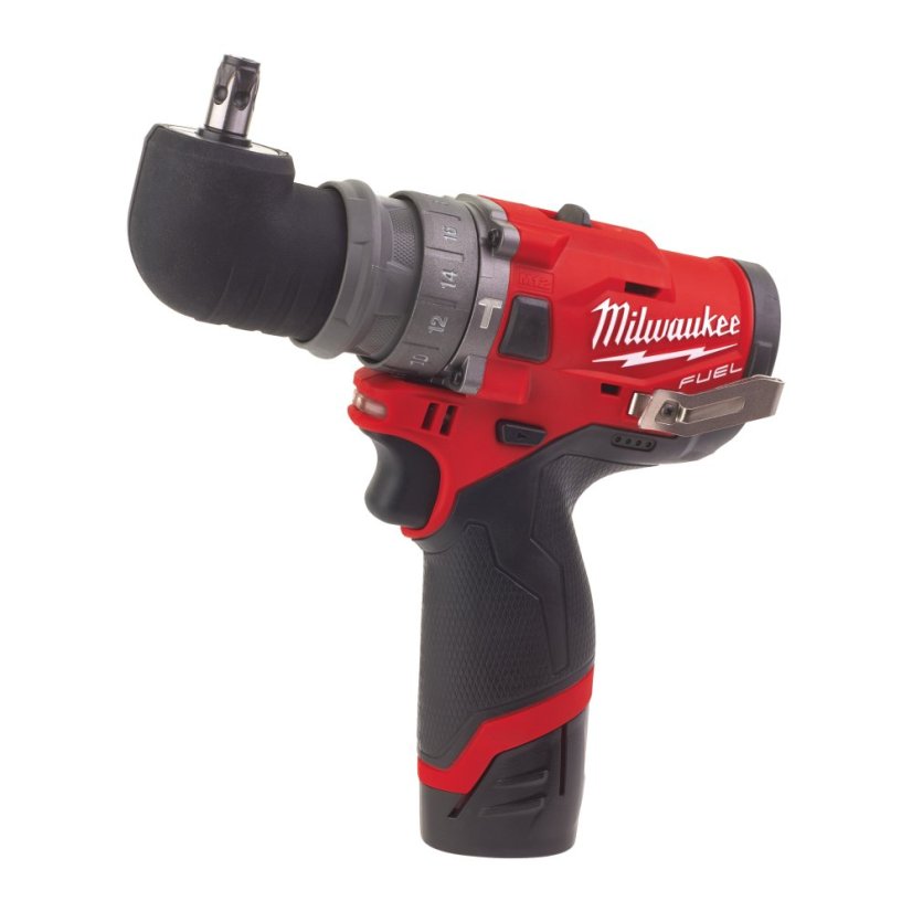 Milwaukee M12 FUEL™ FPDXKIT-202X kompaktní příklepová vrtačka s rychlovýměnným sklíčidlem 4933464138