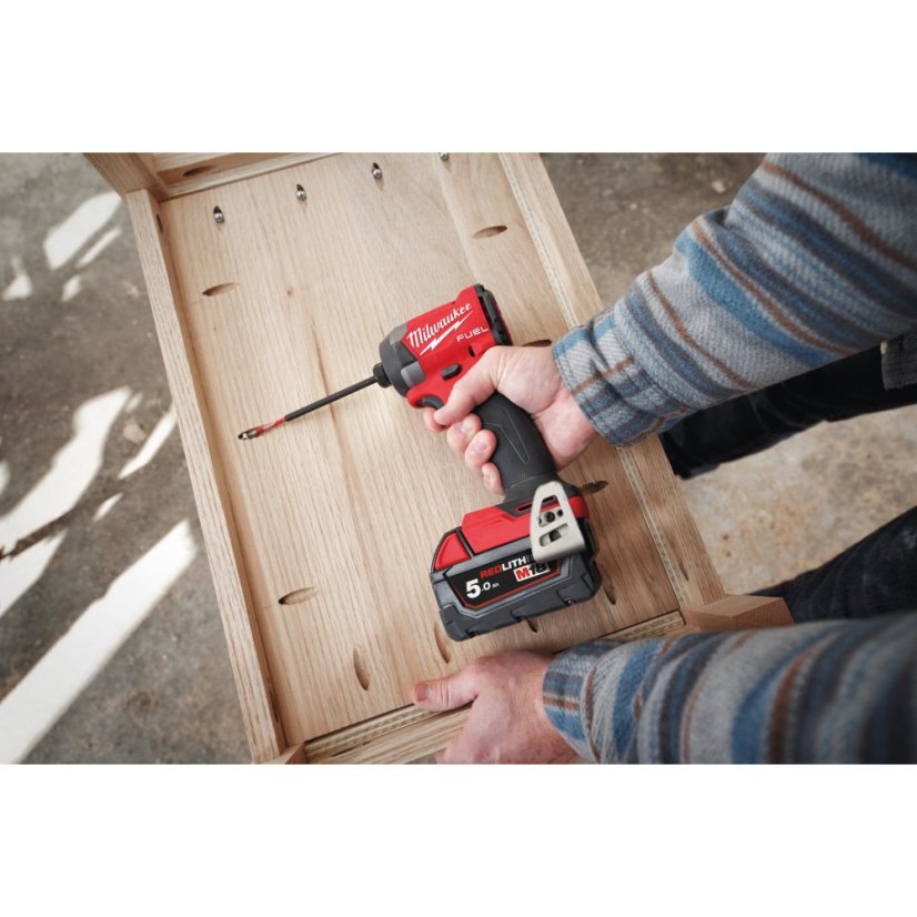 Milwaukee M18 FID3-502X Hex aku rázový utahovák 2x5Ah 4933479865