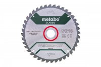 Metabo pilový kotouč "precision cut wood - classic" 216x30mm, 40Z, 5° negativ