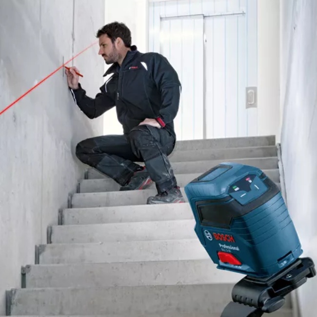 Bosch GLL 2-10 křížový laser červený 0601063L00