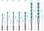 Bosch 7 dílná sada vrtáků EXPERT HEX-9 MultiConstruction 4/5/6/8/10/12 mm