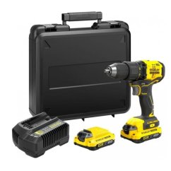 STANLEY FatMax SFMCD710D2K aku vrtací šroubovák 18 V V20 2x2Ah