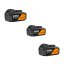 Dewalt DCK5222MP3T aku sada nářadí DCD86M + DCF86M + DCF92M + DCF99M + DCG45M edice McLaren 18V 3x5Ah