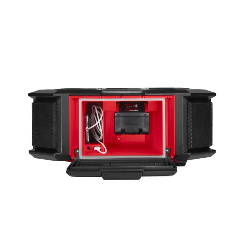 Milwaukee M18™ PRCDAB+-0 PACKOUT™ rádio nabíječka 4933472112