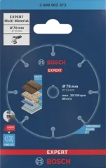 Bosch 2608902373 karbidový řezací kotouč EXPERT Multi Material, 76 × 10 mm