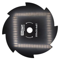 Procraft H-8T nůž kotouč do křovinořezu 255x25.4mm 8Z
