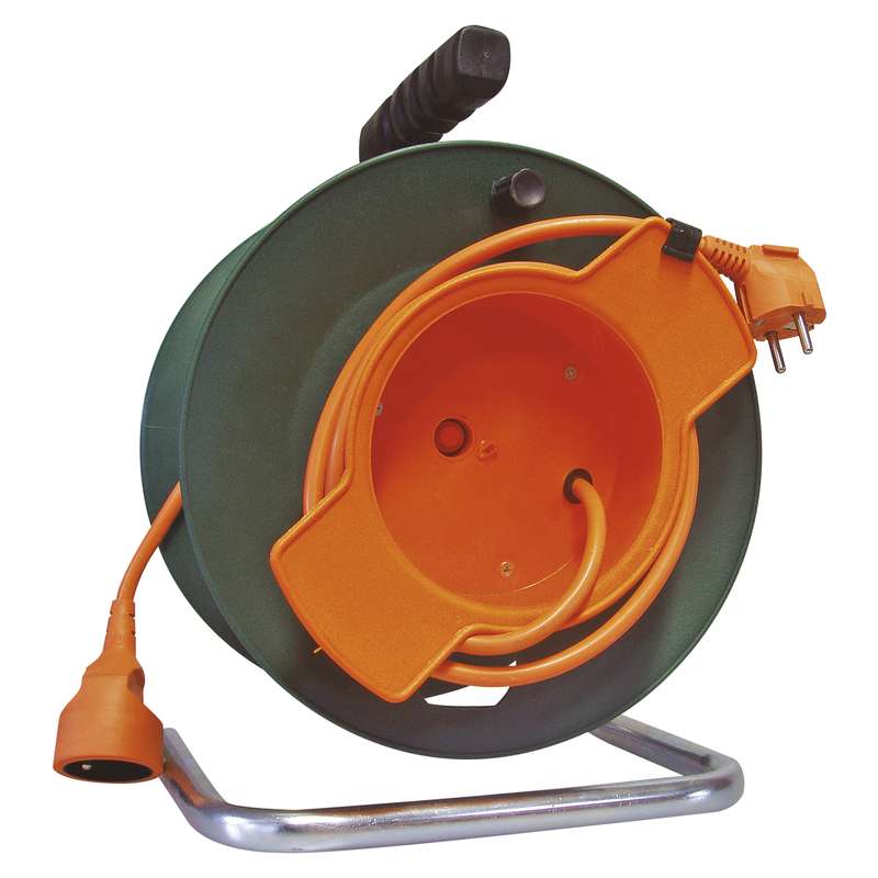 EMOS P19125 PVC prodlužovací kabel na bubnu - spojka 25 m
