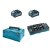 Makita 191U00-8 sada Li-ion XGT 40V 2ks BL4040+1ks DC40RB+1ksMakpac
