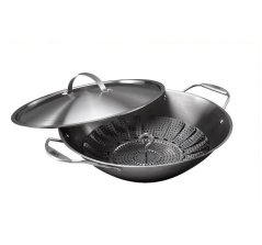 Weber® 7684 wok pánev s napařovačem Crafted Premuim