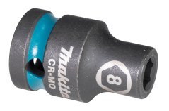 Makita E-16047 klíč nástrčný 1/2", čtyřhran, IMPACT BLACK, 8mm