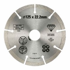 Stanley - STA38107-XJ kotouč DIA 125x22,2mm