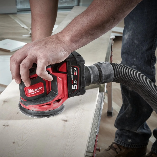 Milwaukee M18 BOS125-0 aku excentrická bruska 125 mm bez aku 4933464228