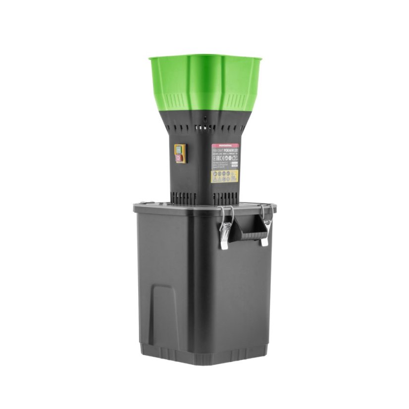 Procraft PCM3650 elektrický šrotovník na obilí  1000 W zásobník 6,5 l s nádobou
