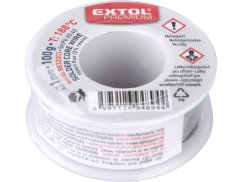 EXTOL PREMIUM 8832003 drát pájecí trubičkový Sn60/Pb40, O 1mm, 100g