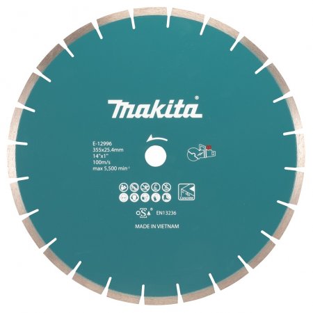 Makita E-12996 diamantový kotouč na beton 355x25,4mm