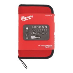 Milwaukee 39 dílná gola sada 1/4" v brašně 4932492672