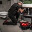 Milwaukee pracovní kalhoty FREEFLEX černé vel. 56/XL WP BL 56 4932498196