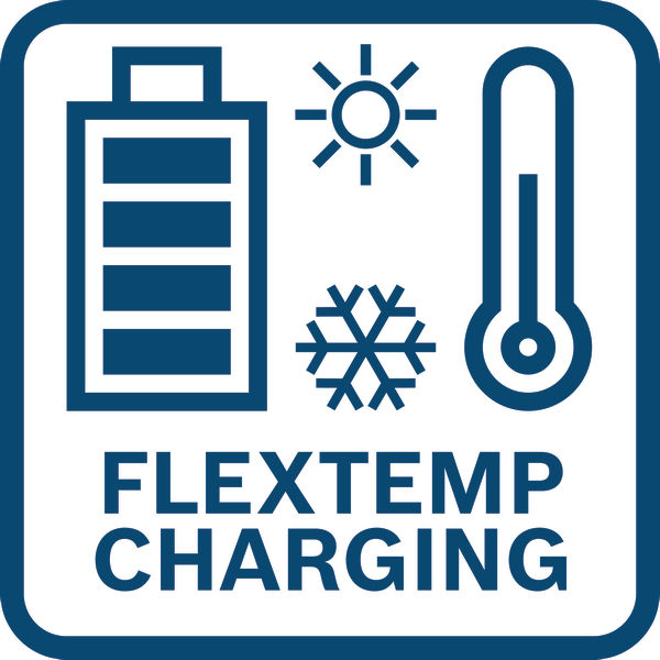 Nabíjení FlexTemp.