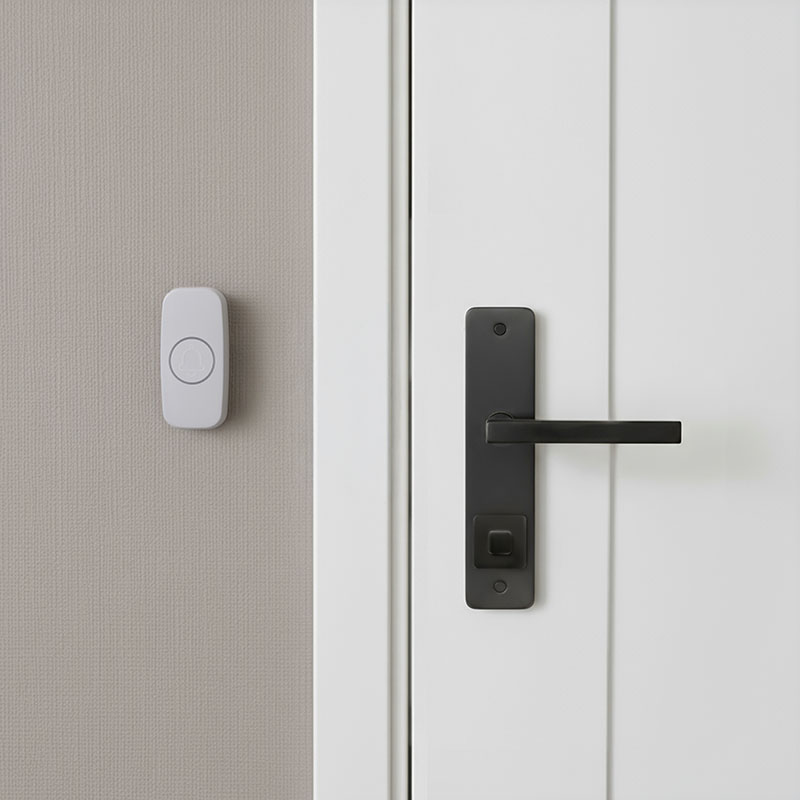 Solight 1L80 bezdrátový zvonek, do zásuvky, 180m, bílý, learning code