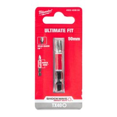 Milwaukee TX40 x 50 mm  šroubovací bit Shockwave 4932430890