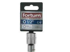 FORTUM 4700411 hlavice nástrčná 1/2", 11mm, L 38mm