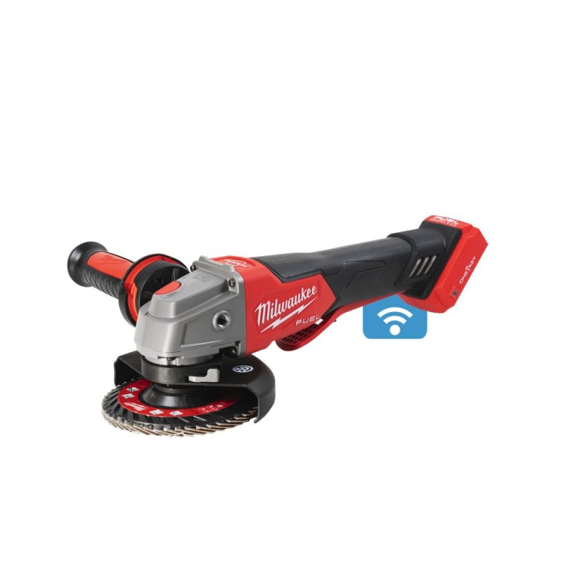 Milwaukee M18 ONEFSAG125XPDB-0X aku úhlová bruska s koléb. spínačem 125mm ONE-KEY bez aku 4933478434