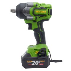 Procraft PWA36-1B-C aku rázový utahovák 1/2" 850 Nm 20V 1x4Ah
