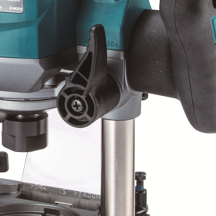 Makita RP001GZ aku vrchní frézka s regulací  Li-ion XGT 40V, bez aku