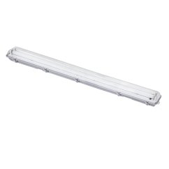 Solight WO512-1 stropní osvětlení prachotěsné, G13, pro 2x 120cm LED trubice, IP65, 127cm