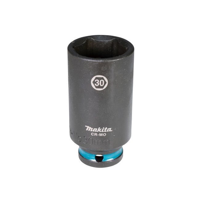 Makita E-16542 klíč nástrčný 30 mm prodloužený 1/2", čtyřhran, IMPACT BLACK