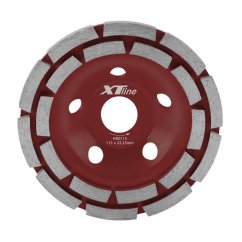 XTline HBD115 kotouč diamantový brusný dvouřadý 115 mm