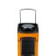 Solight WM20 pracovní nabíjecí LED lampa, 500lm + 70lm, COB, Li-Ion, USB, černooranžová