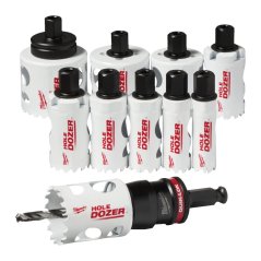 Milwaukee sada děrovacích korunek 19-57mm Quik-Lok 13ks 49224772