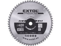 EXTOL PREMIUM 8803257 kotouč pilový s SK plátky, O 400x3,6x30mm, 60T