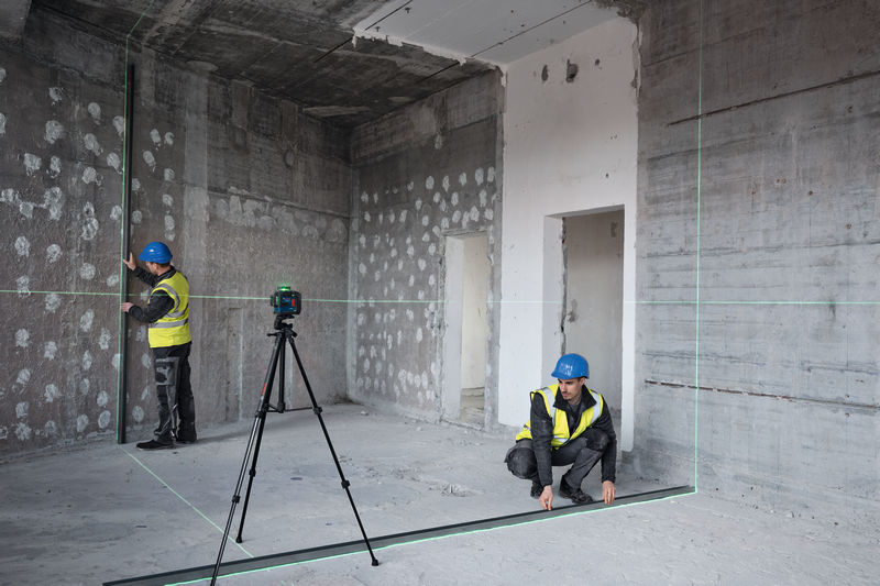 Bosch čárový laser zelený GLL 80-33 G 0601065501