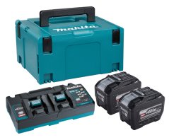 Makita PSKGPE2J sada Li-ion XGT 40V 2xBL4080H+DC40RB+Makpac