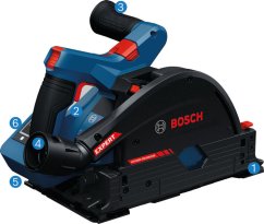 Akumulátorová ponorná pila Bosch EXKT18V-52G BITURBO.