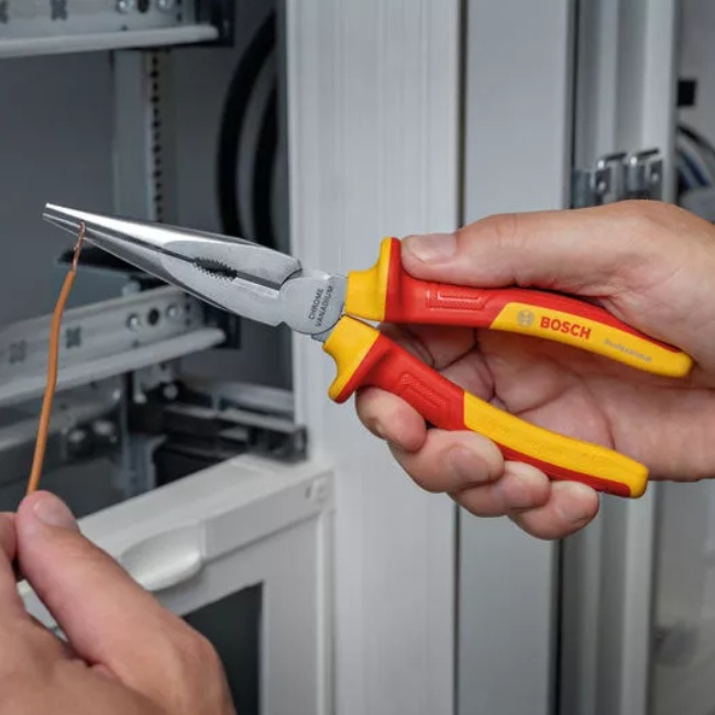 Bosch kleště ploché s dlouhými čelistmi 200 mm VDE 1600A02NE3